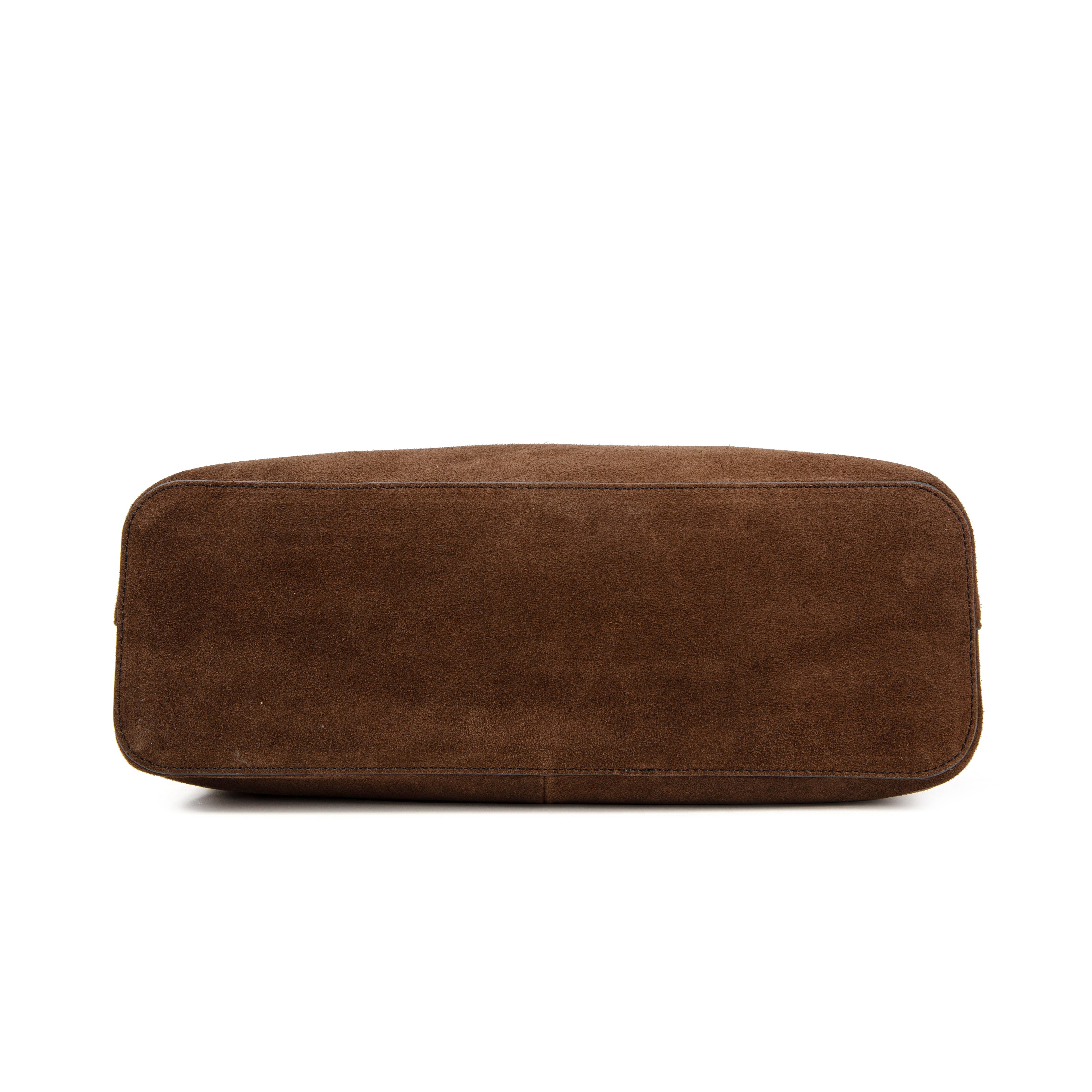 kate-lee-lune-sac-cabas-velours-caramel-cuir image 5