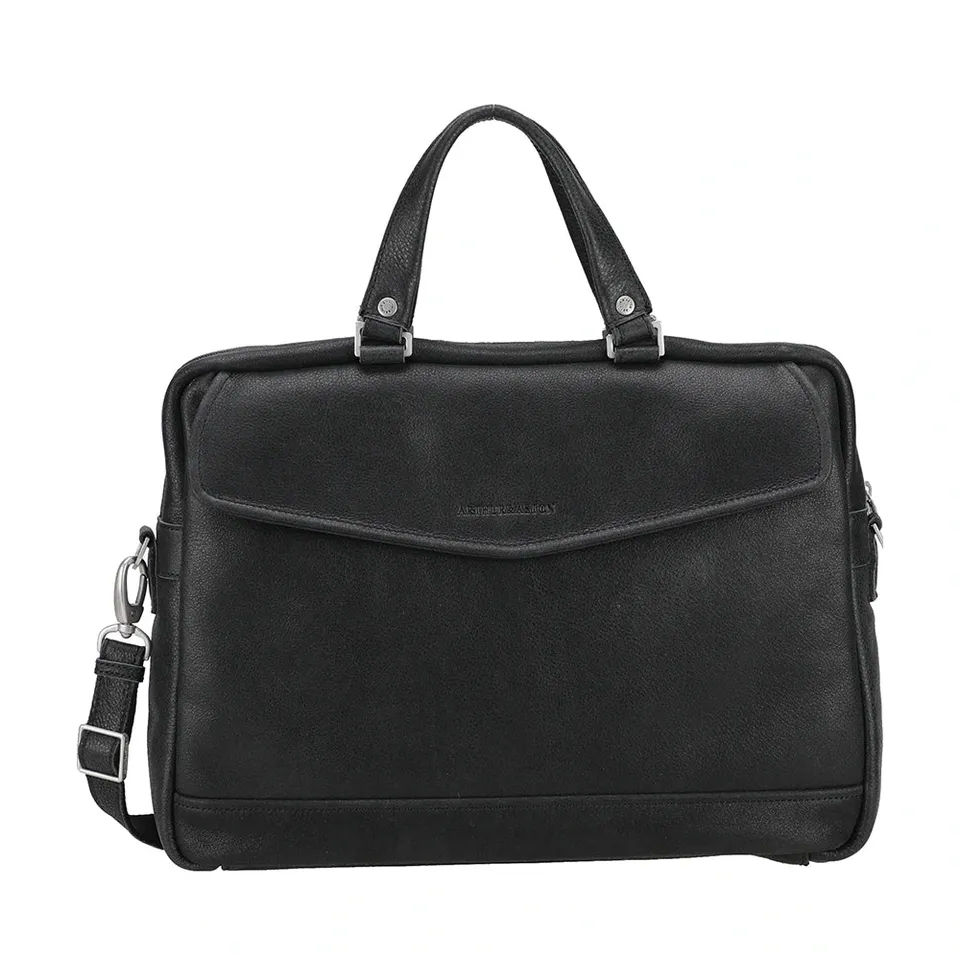 arthur-et-aston-owen-porte-documents-cuir-noir image 1