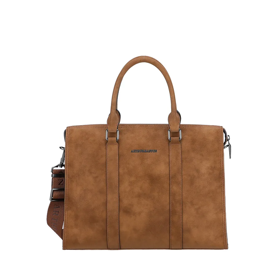 arthur-et-aston-homme-misha-porte-documents-cuir-cognac image 1