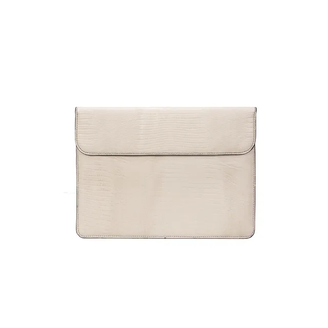 kate-lee-kl-housse-ordinateur-cuir-blanc-l-zard-15 image 1