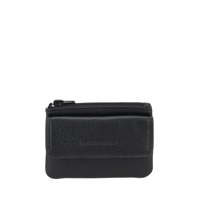 arthur-et-aston-jos-porte-monnaie-cuir-noir-homme image 1