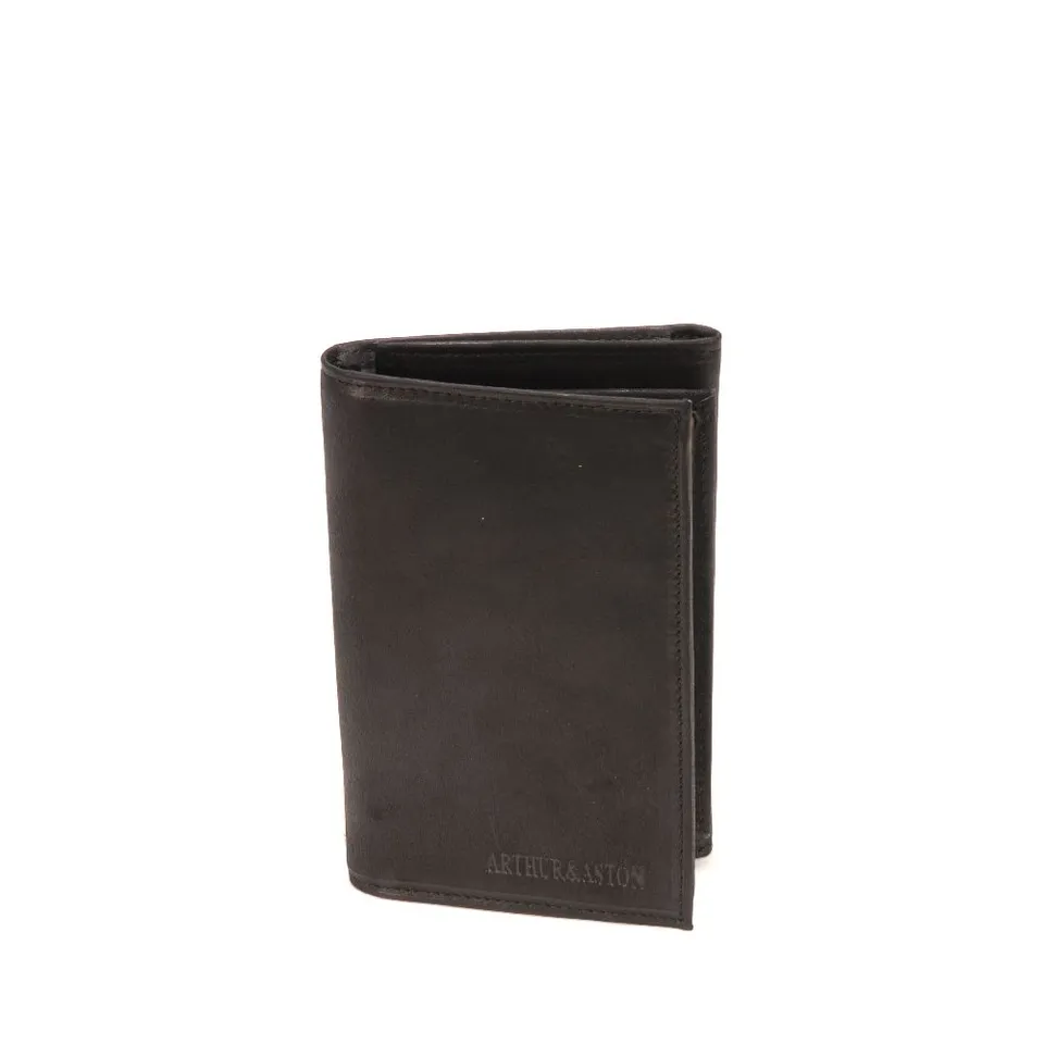 arthur-et-aston-louis-porte-papiers-cuir-gras-noir image 1