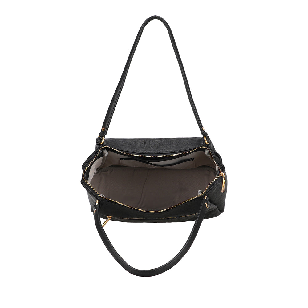 arthur-et-aston-elsa-sac-shopping-paule-cuir-noir-31-cm image 4
