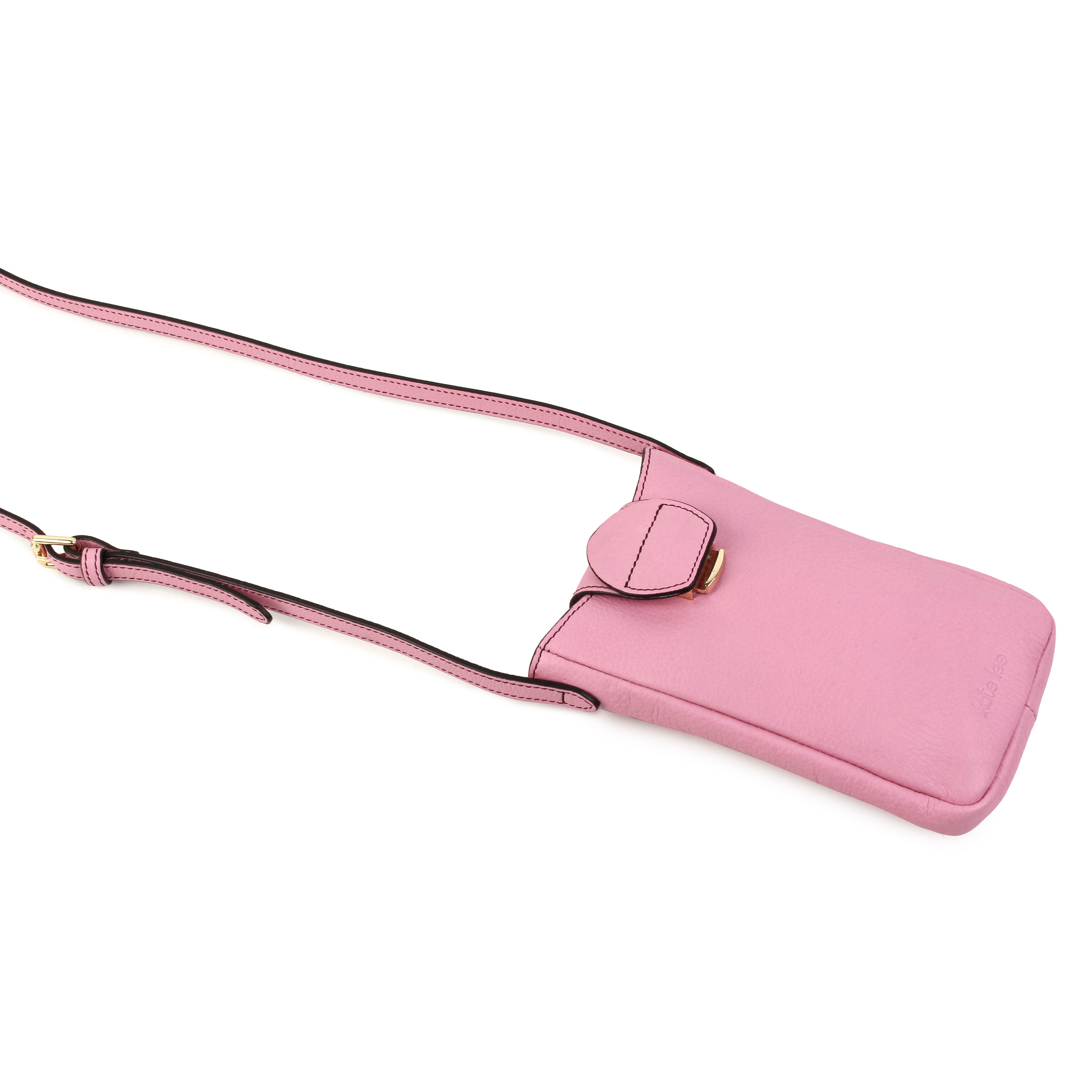kate-lee-fiolaine-pochette-t-l-phone-rose-vachette image 2
