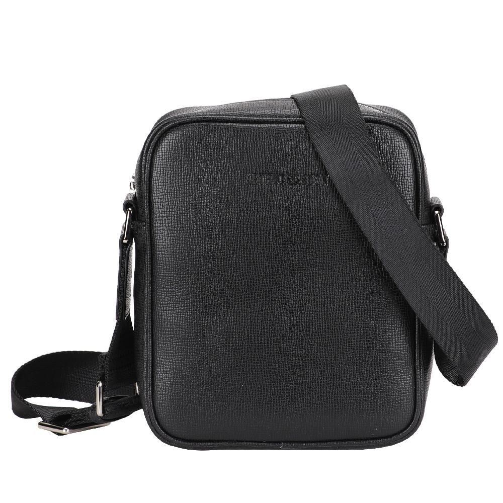 arthur-et-aston-nelson-sac-travers-noir-cuir-vachette image 1