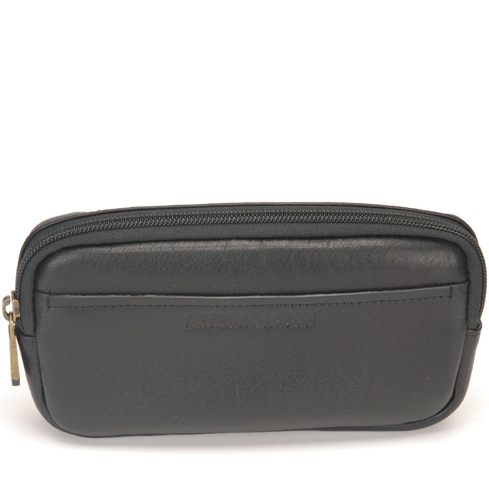 arthur-et-aston-paul-pochette-ceinture-cuir-ch-taigne-homme image 1