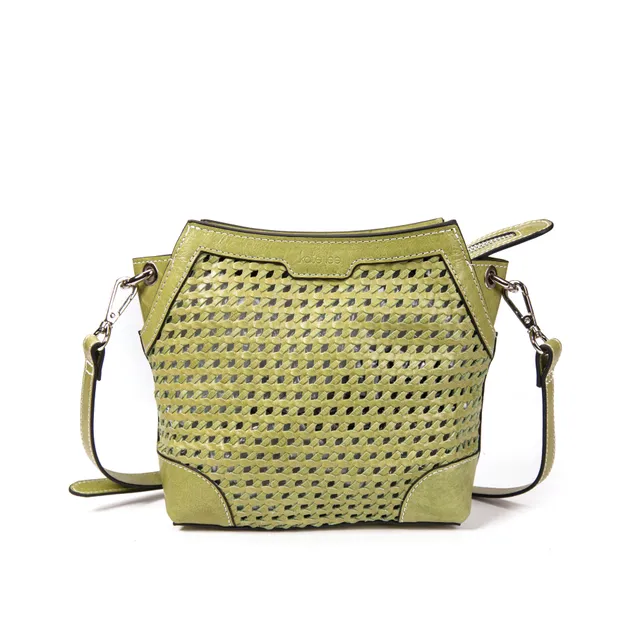 kate-lee-bonbon-tane-sac-bandouli-re-vert-acide-tress image 1