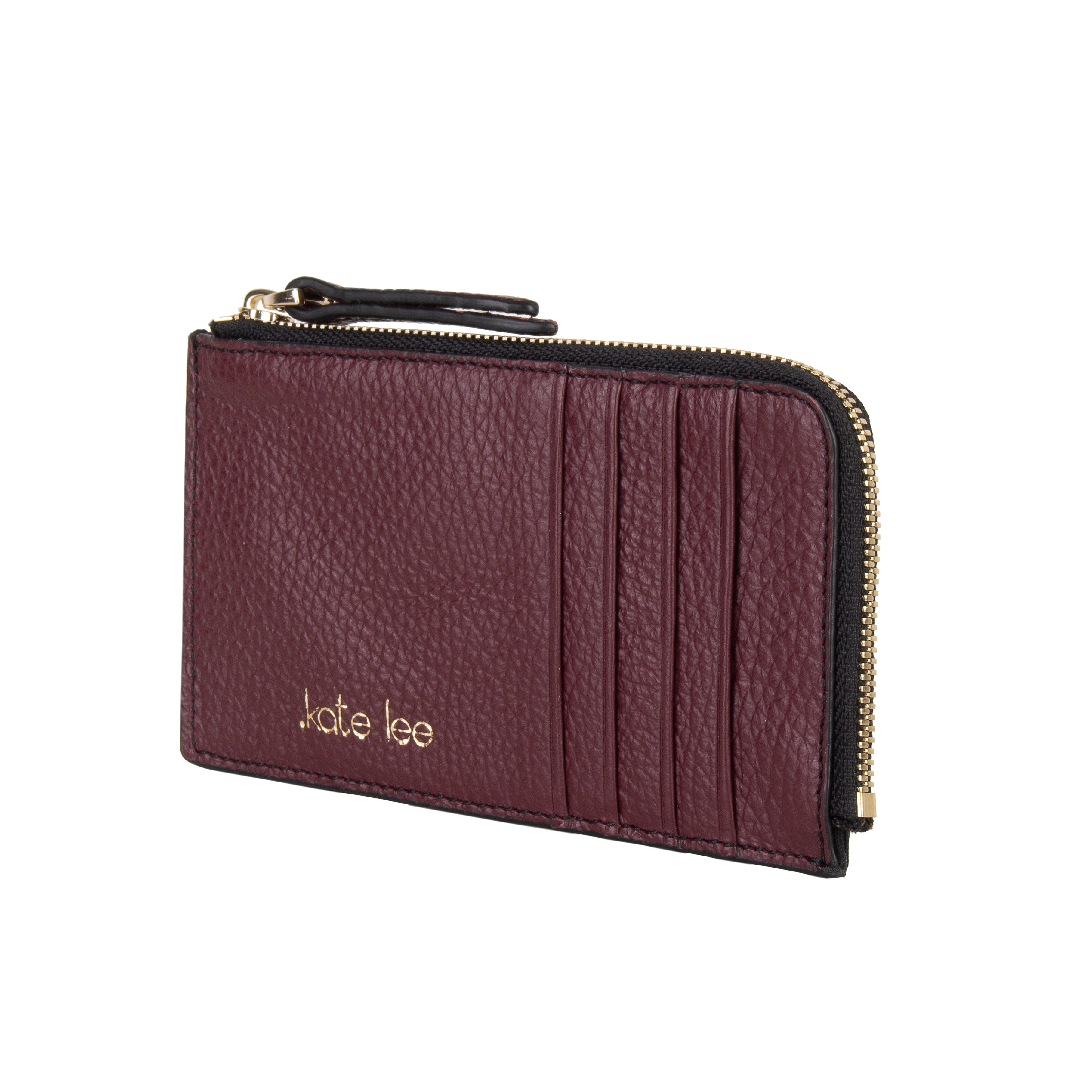 kate-lee-alo-sa-g-porte-monnaie-cuir-bordeaux-grain image 2