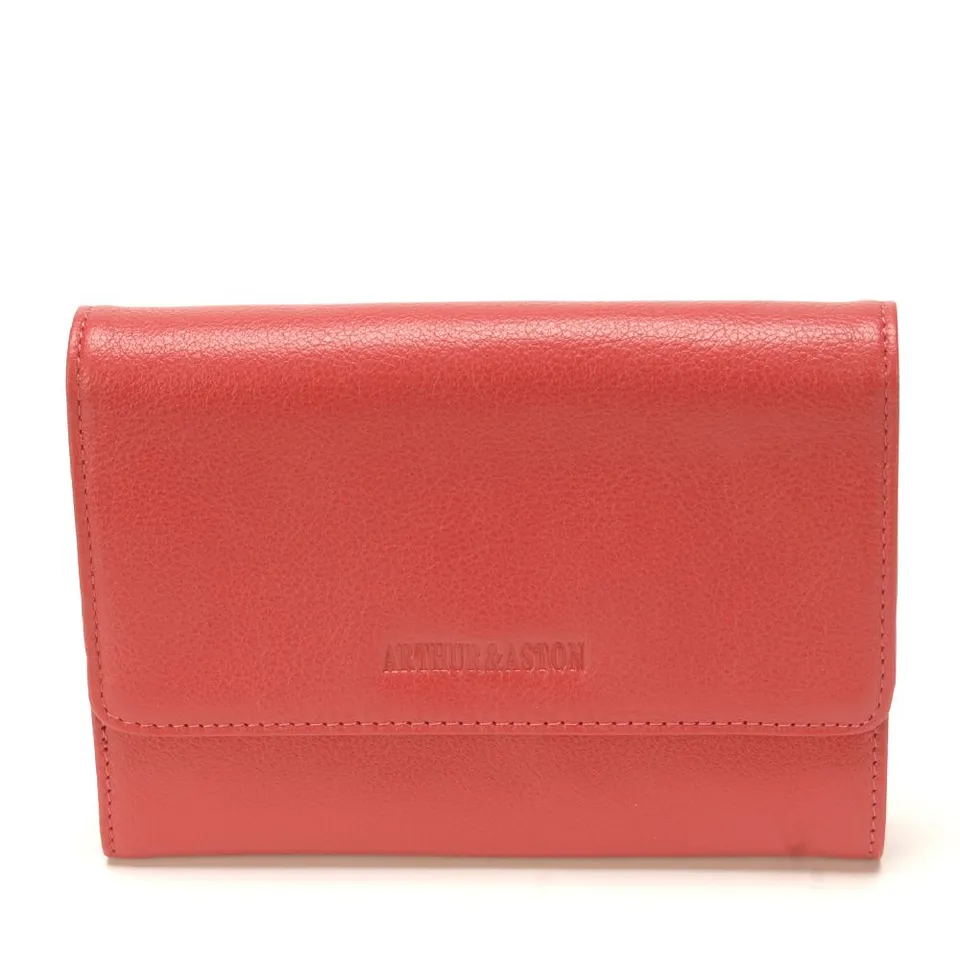 arthur-et-aston-c-lia-porte-papiers-cuir-fuchsia-rfid image 1