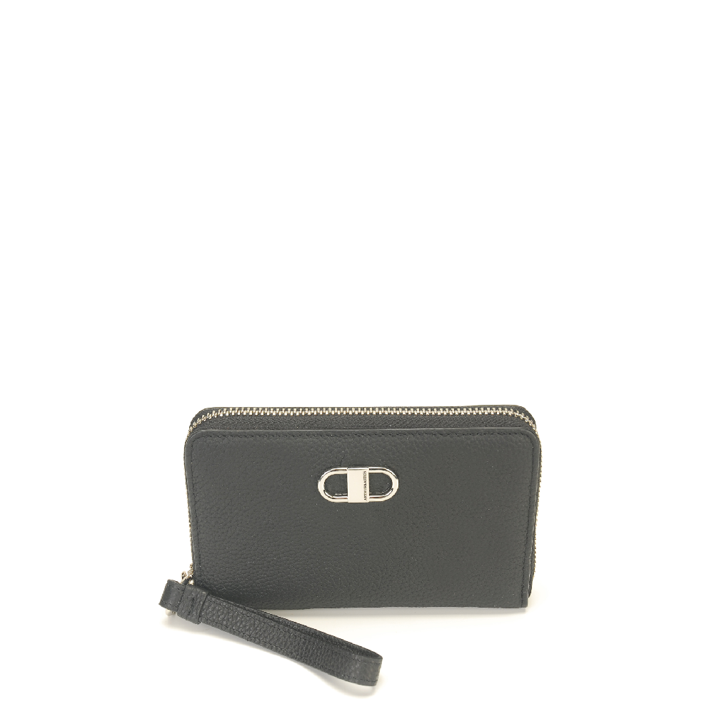arthur-et-aston-daphn-porte-monnaie-cuir-noir-femme image 1