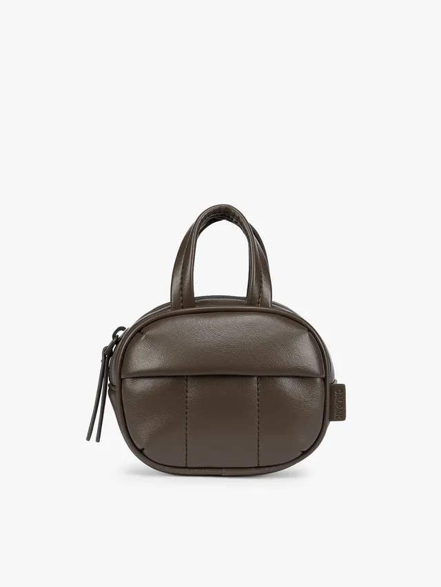 calpak-luka-duffel-zip-bag-charm-pochette-mushroom image 1