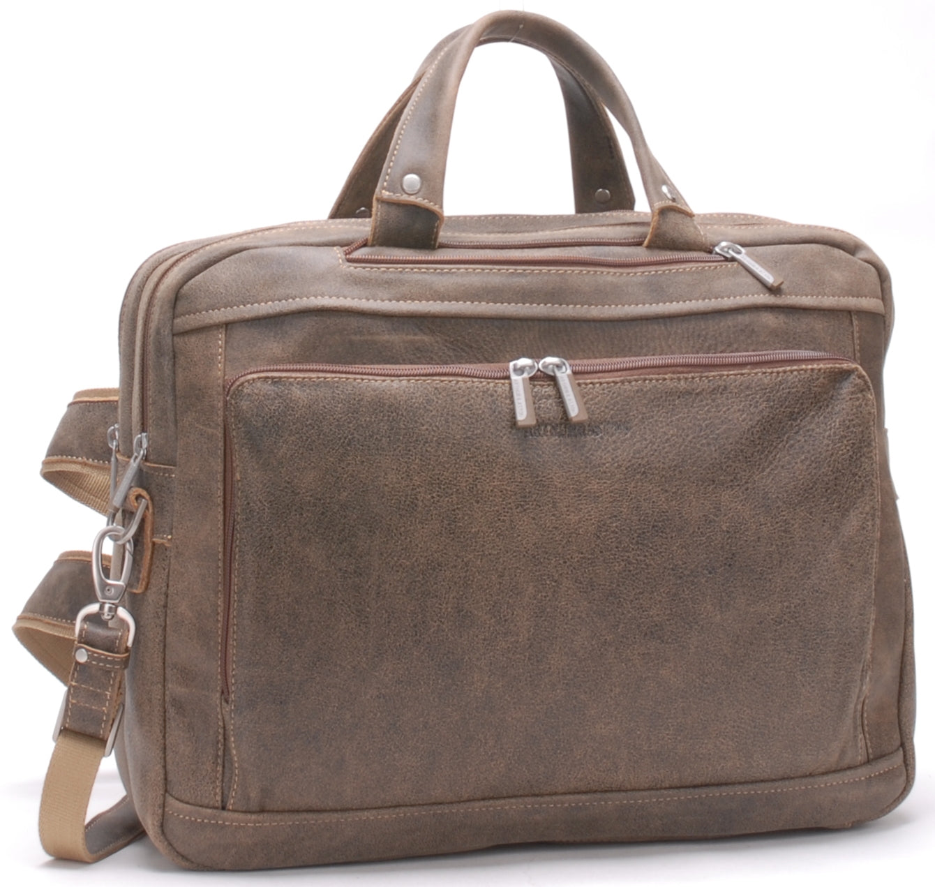 arthur-et-aston-cristiano-porte-documents-3-en-1-cuir-marron image 2