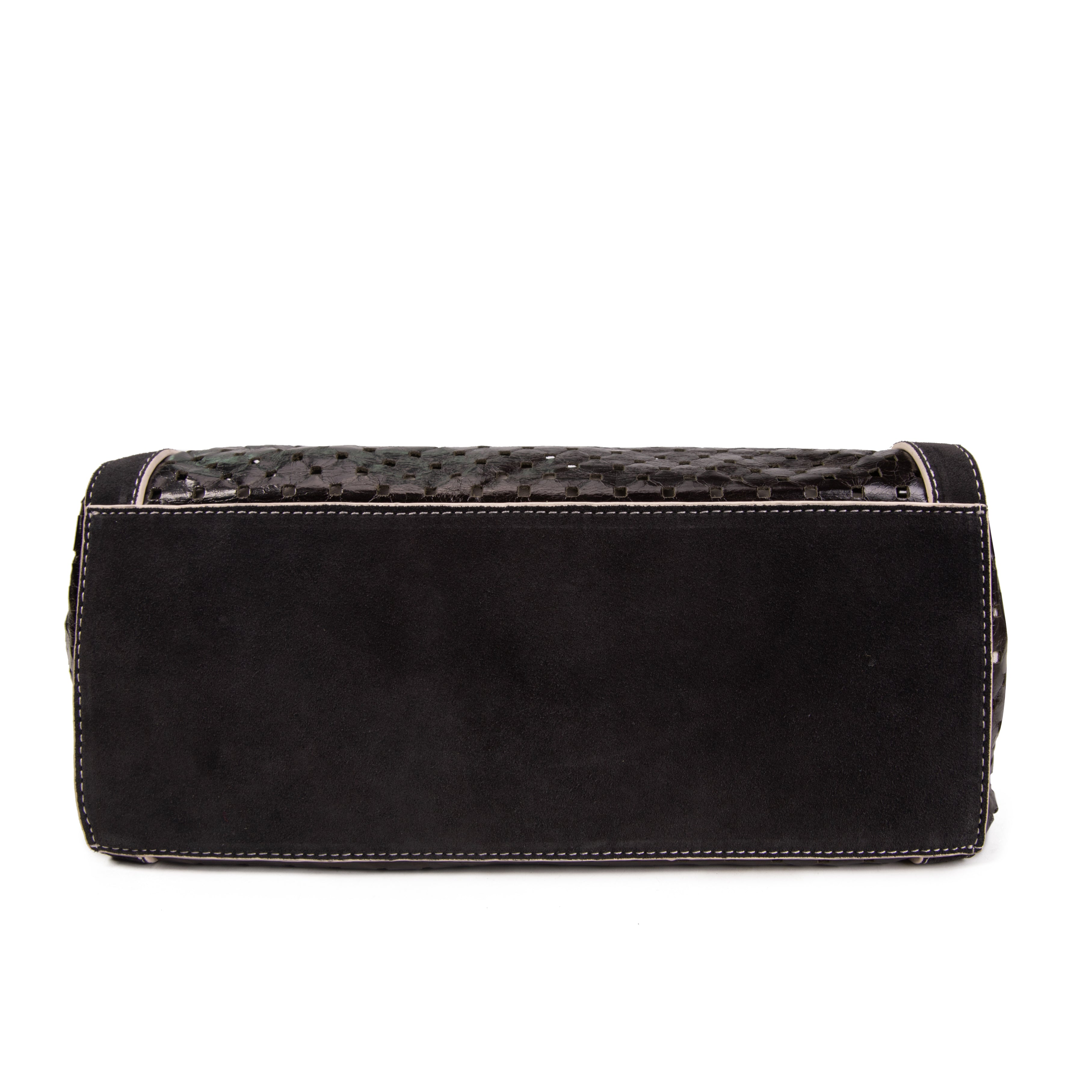 kate-lee-ryve-sac-cabas-cuir-militaire-perfor image 5