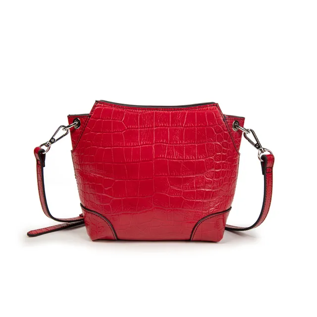 kate-lee-bonbon-tane-croco-sac-bandouli-re-rouge-croco image 1