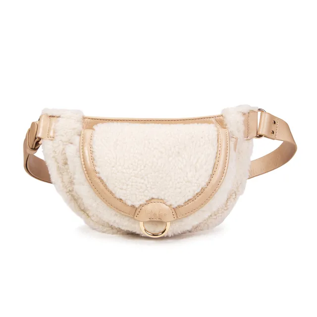 kate-lee-ully-sac-banane-shearling-beige image 1