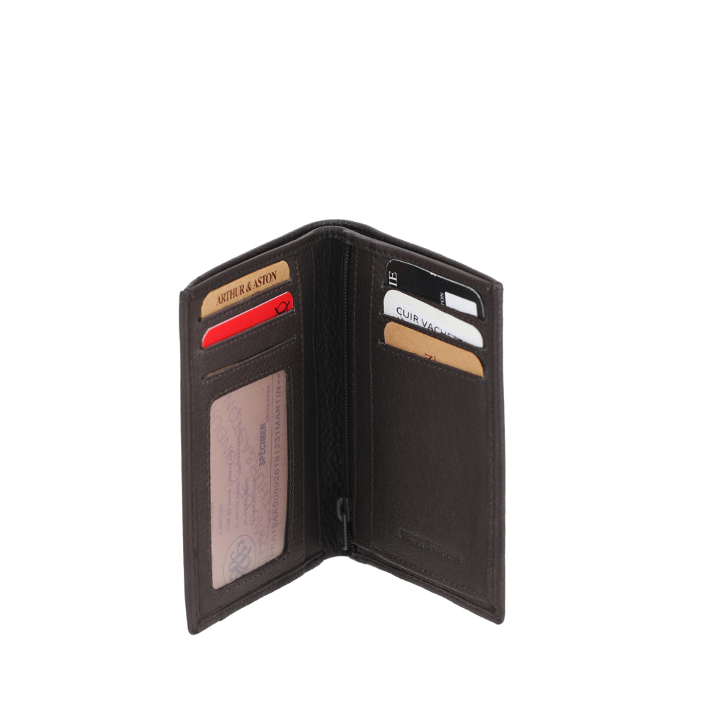 arthur-et-aston-terry-portefeuille-cuir-cognac-compact-rfid image 8