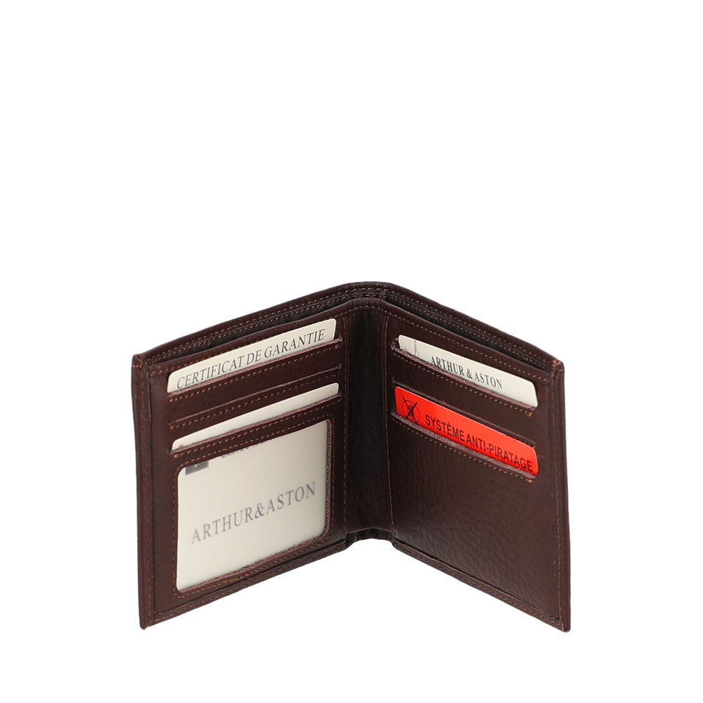 arthur-et-aston-ange-porte-cartes-cuir-cognac-italien image 6