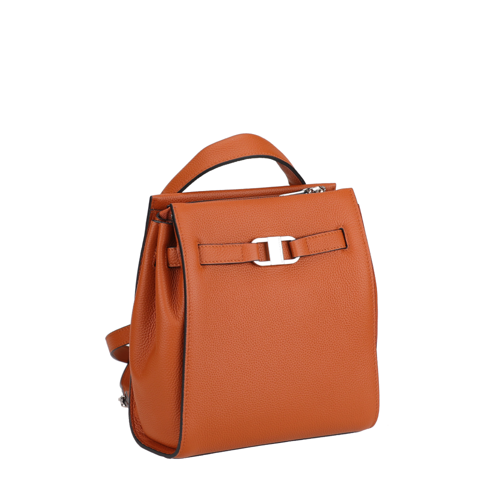 arthur-et-aston-daphn-m-sac-dos-cuir-cognac image 2