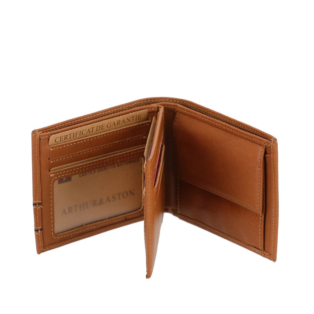 arthur-et-aston-l-on-portefeuille-italien-cuir-cognac image 2