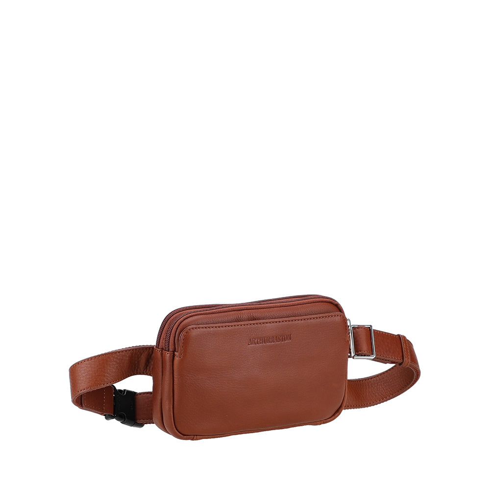 arthur-et-aston-ange-sac-banane-cuir-cognac image 2