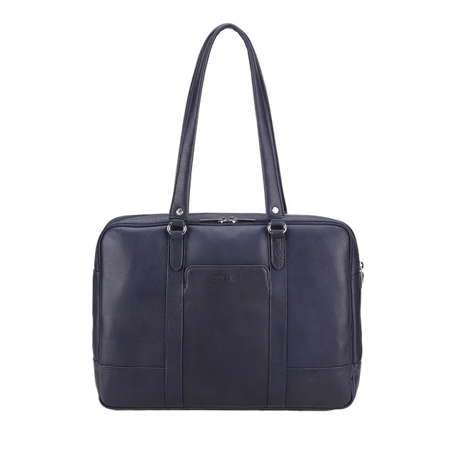 arthur-et-aston-ange-sac-porte-document-cuir-bleu-femme image 1