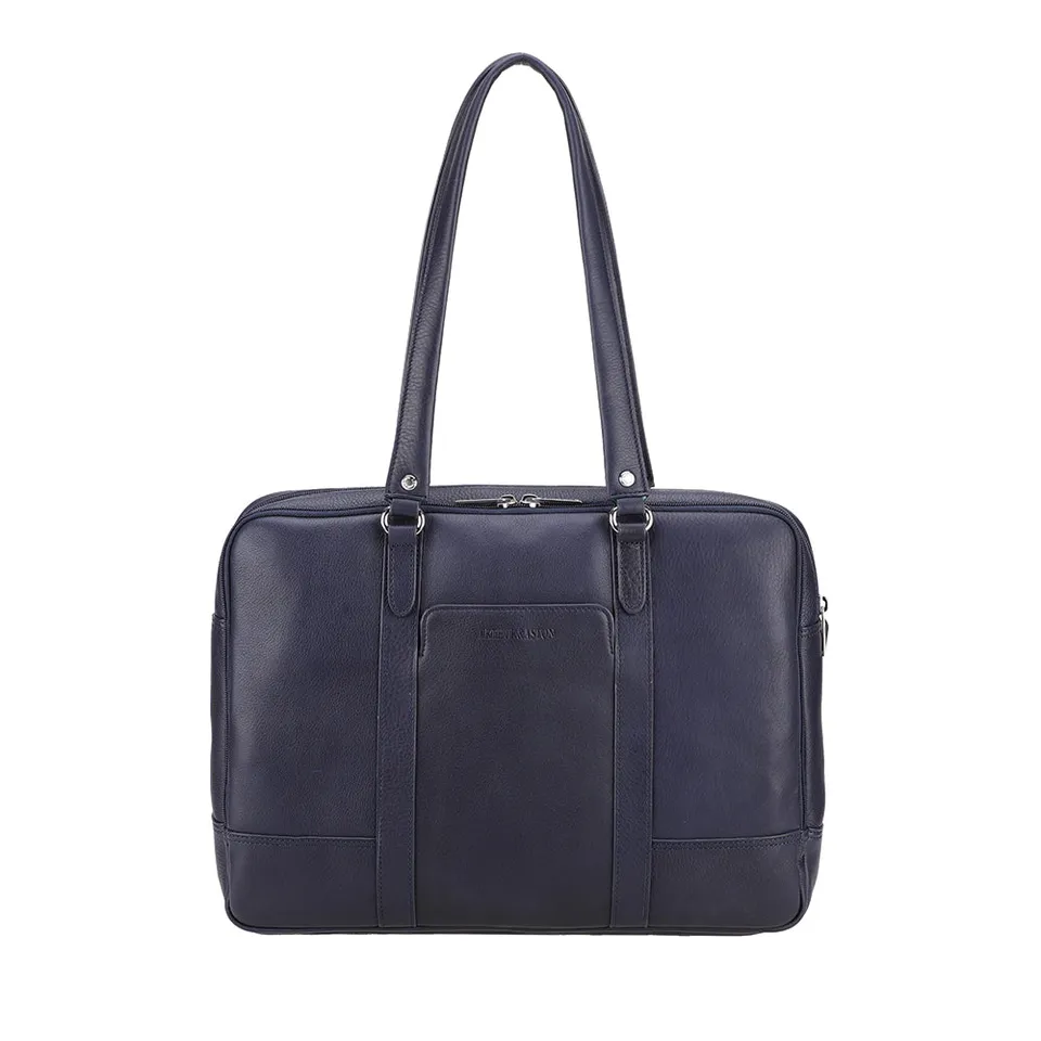 arthur-et-aston-ange-sac-porte-document-cuir-bleu-femme image 1