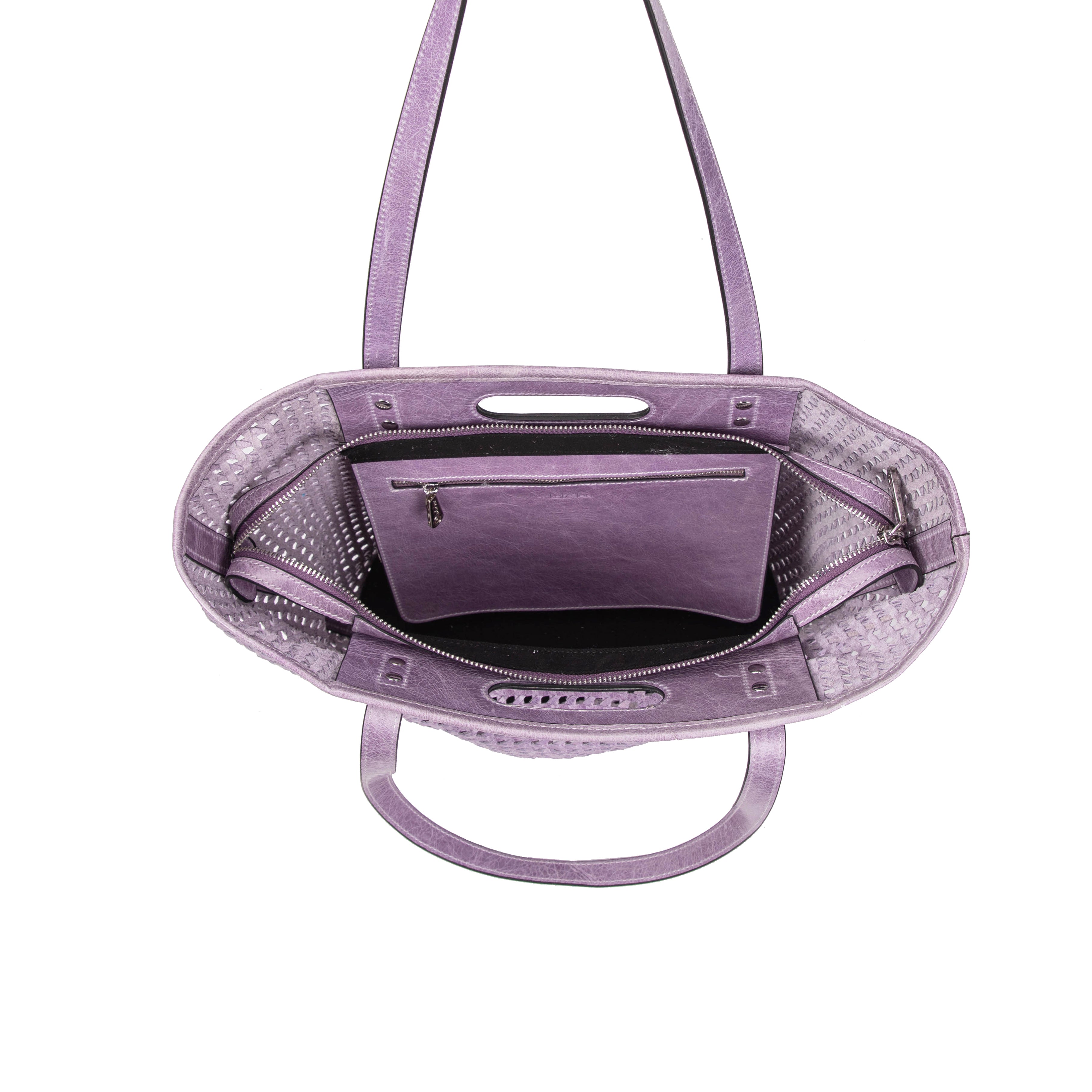 kate-lee-ofine-sac-cabas-cuir-parme-tress image 3