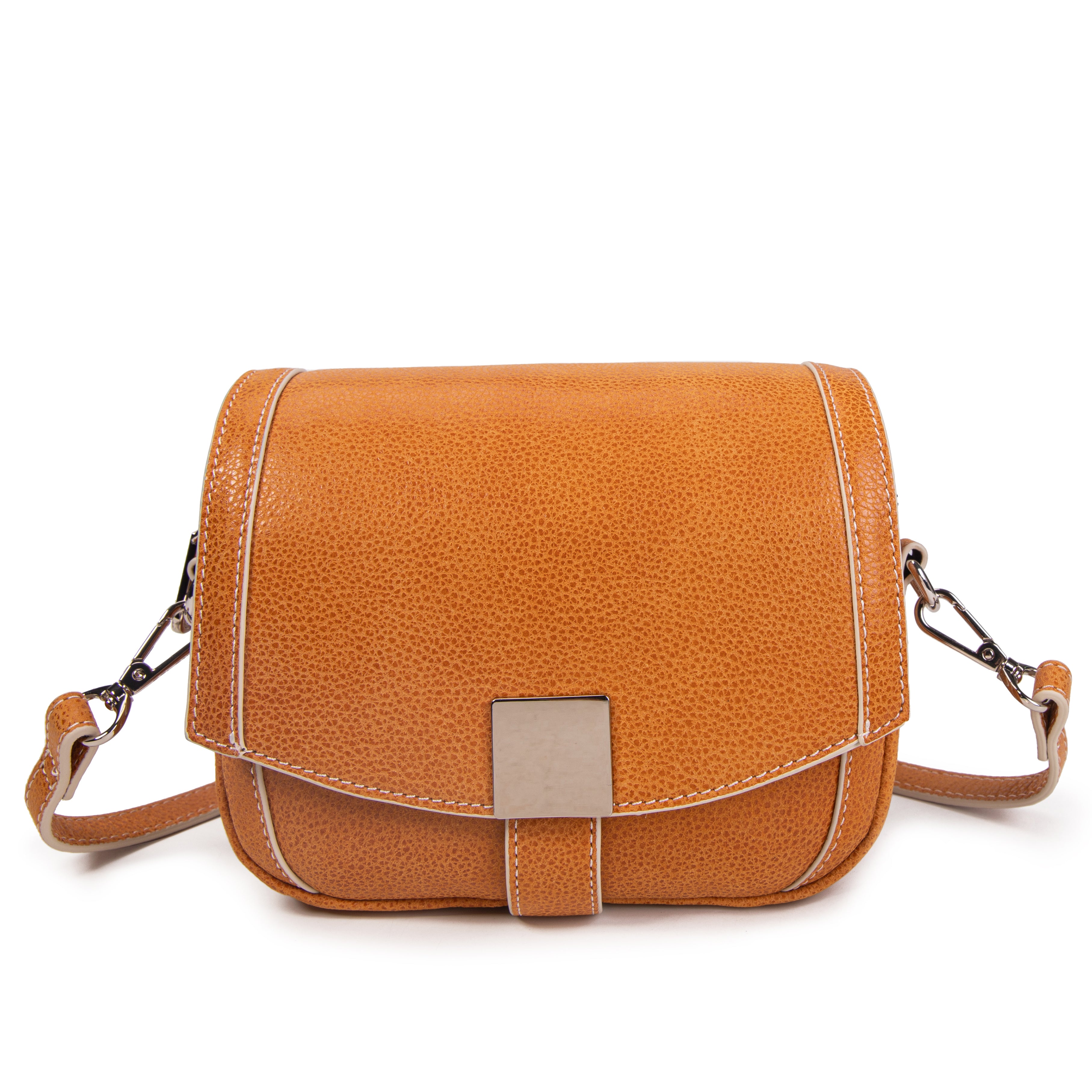 kate-lee-adrielle-sac-bandouli-re-camel-vachette-grain-e image 1