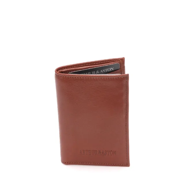 arthur-et-aston-pablo-porte-cartes-cuir-cognac-souple image 1