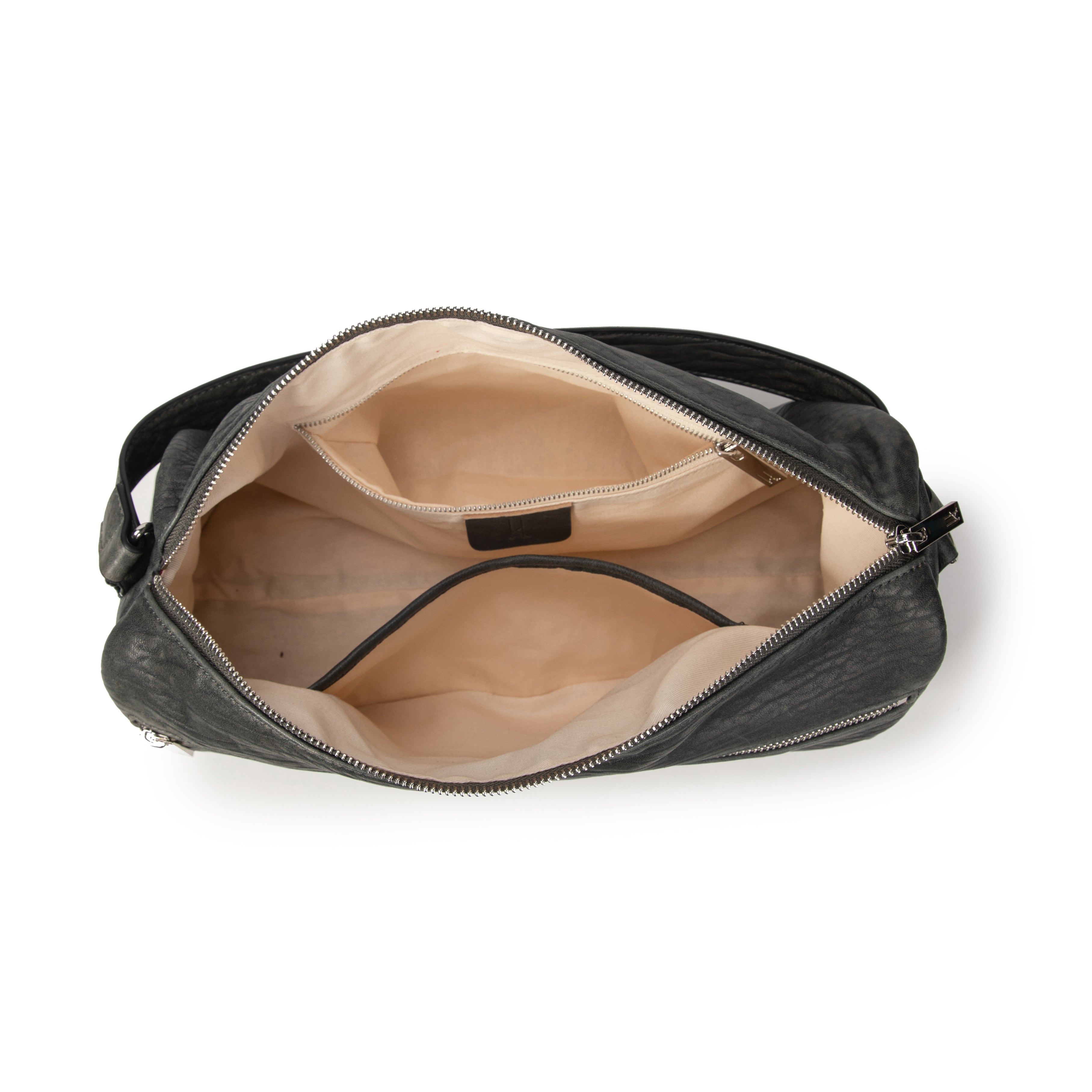 kate-lee-dea-sac-bowling-agneau-kaki-fonc-36-cm image 3
