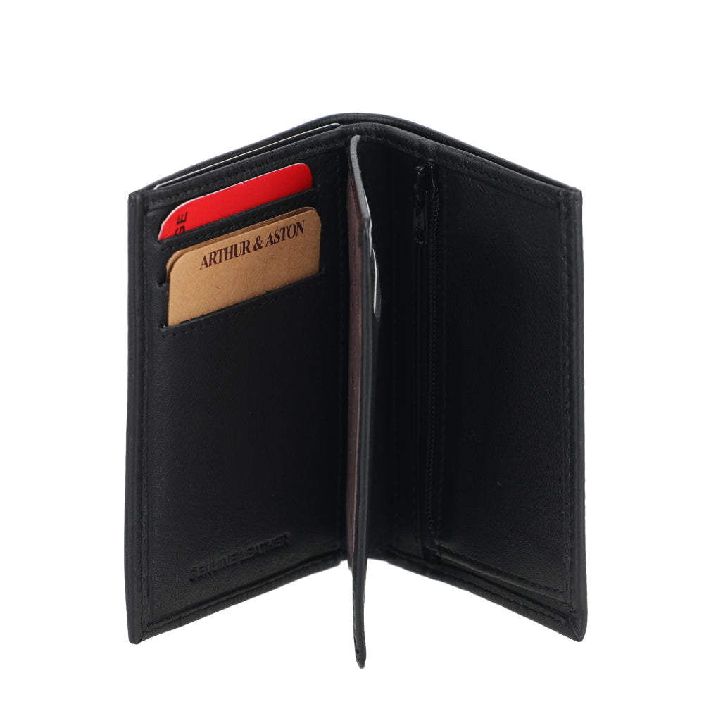 arthur-et-aston-terry-portefeuille-cuir-vert-rfid image 4