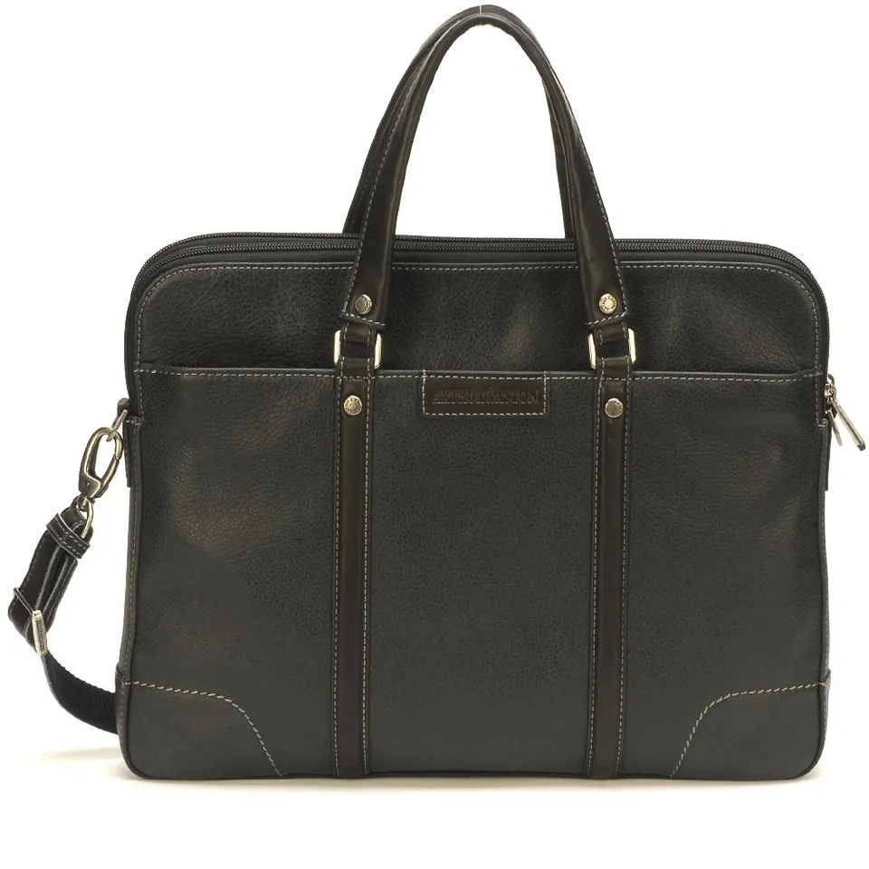 arthur-et-aston-marco-porte-documents-cuir-noir-ordinateur image 1