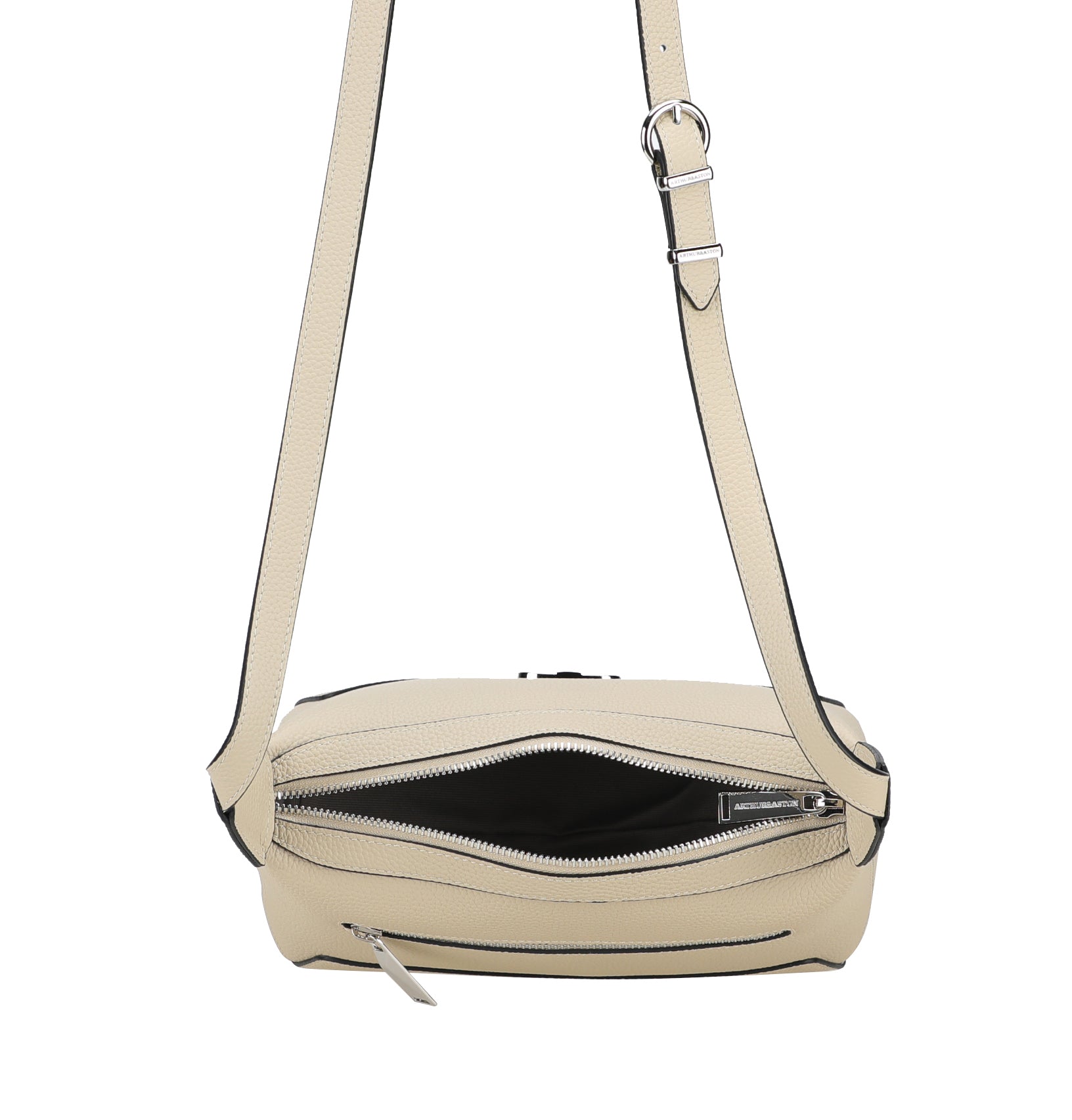 arthur-et-aston-daphn-sac-bandouli-re-beige-cuir-vachette image 8