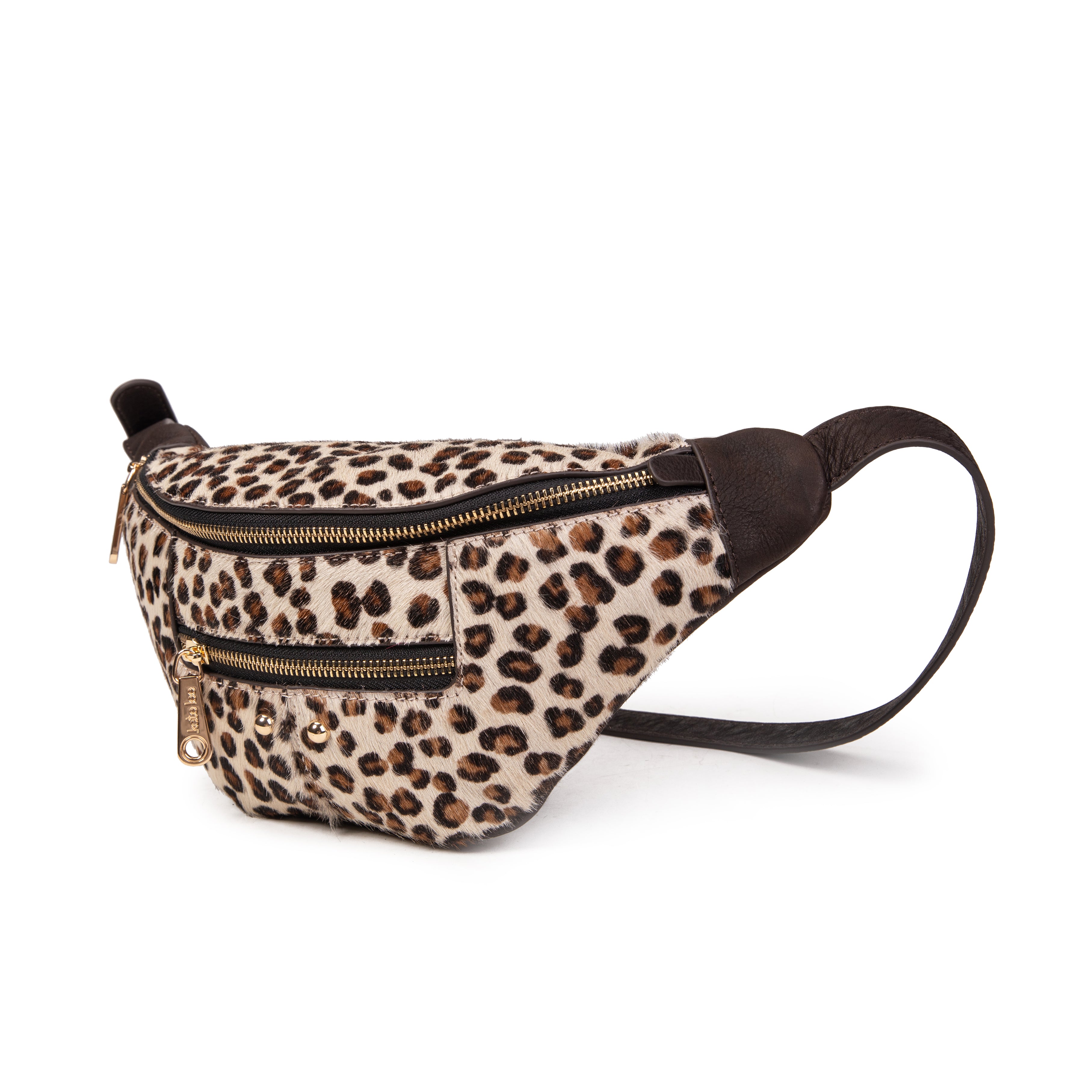 kate-lee-triomf-sac-banane-l-opard-cru-cuir image 2