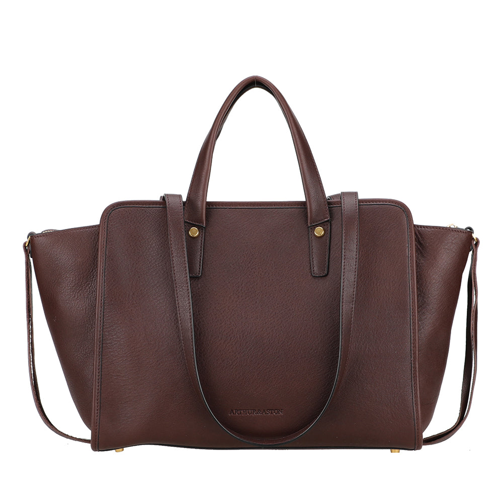 arthur-et-aston-cassidy-sac-main-cuir-ch-taigne image 2