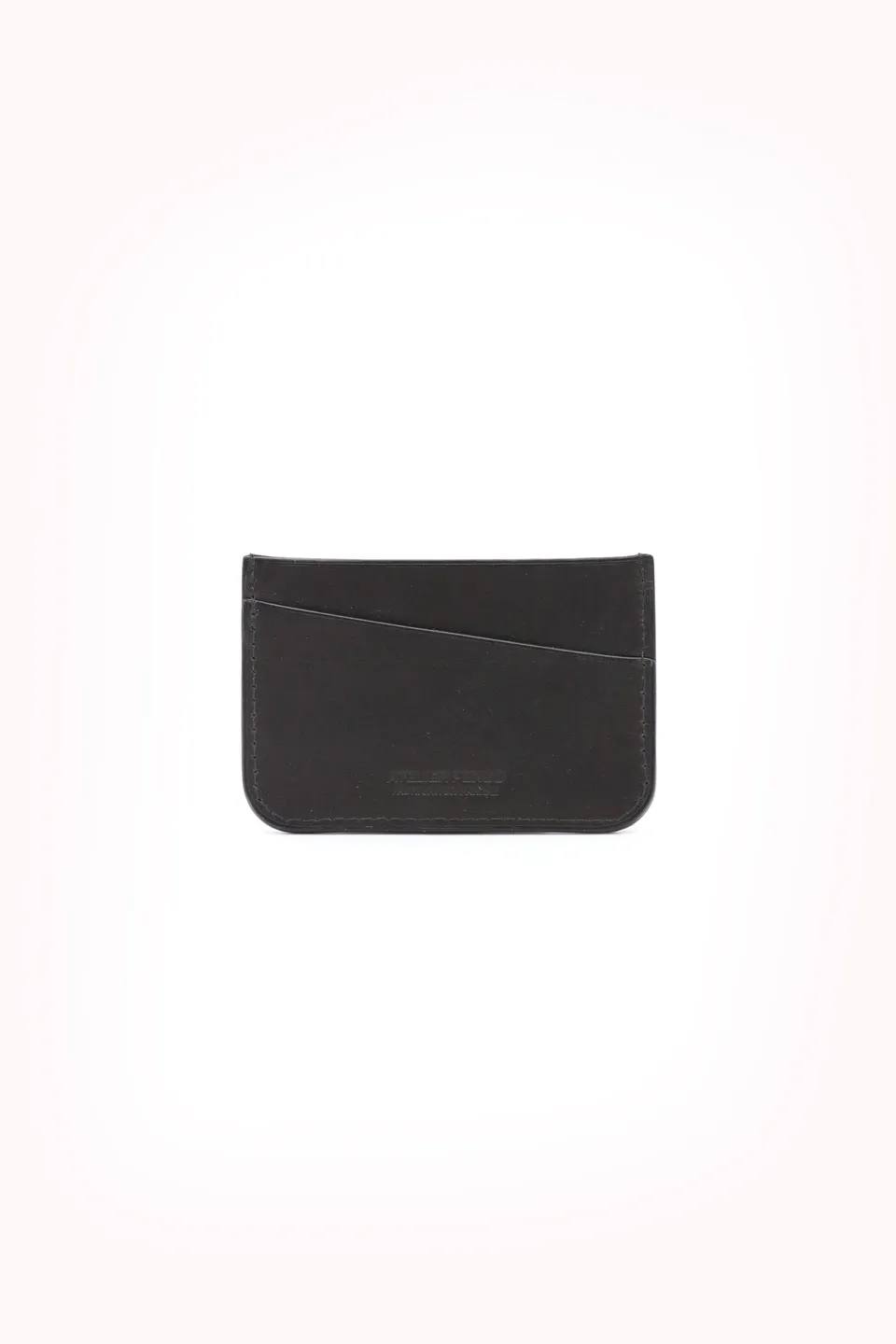 atelier-penso-porte-cartes-cuir-noir-ingrassato image 1