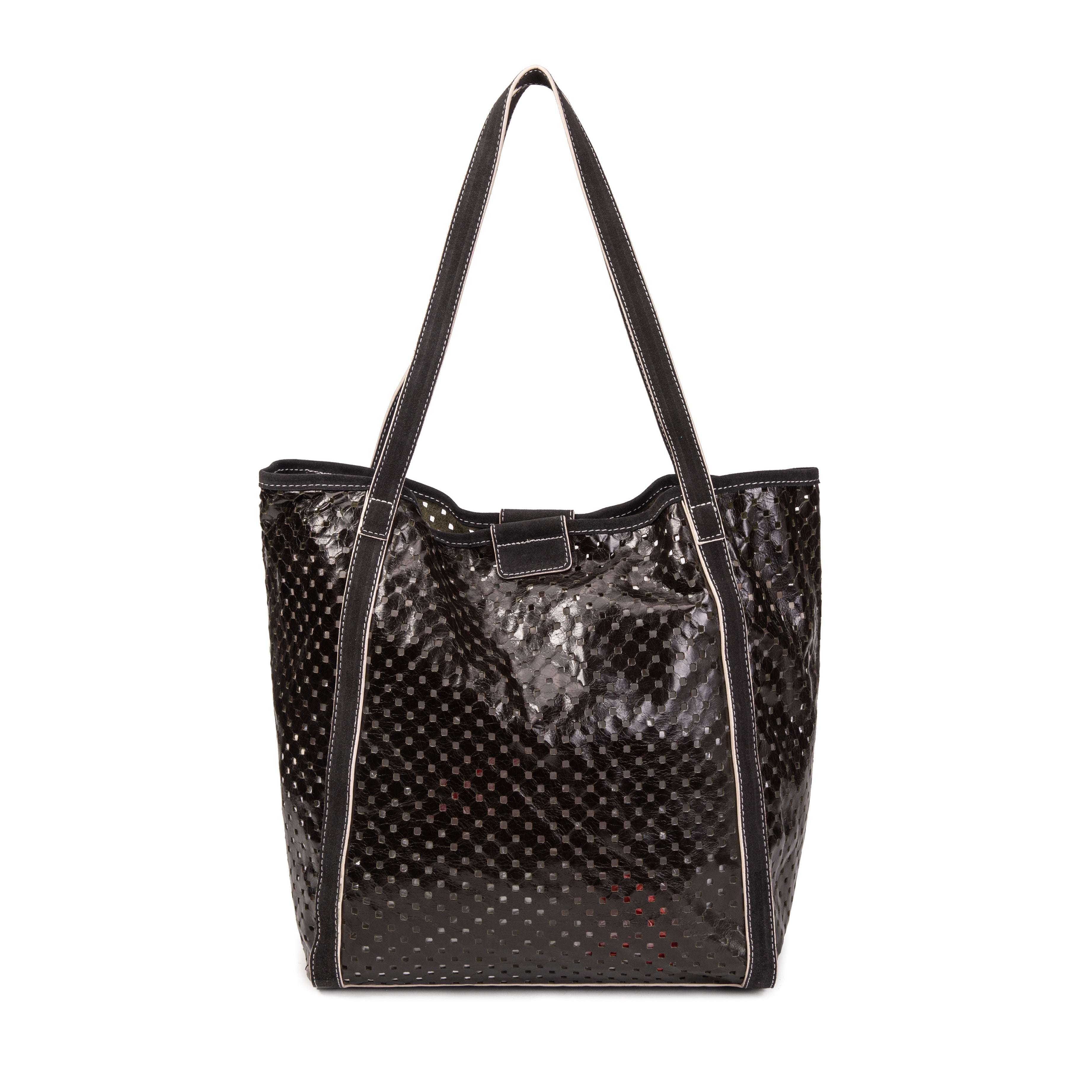 kate-lee-ryve-sac-cabas-cuir-militaire-perfor image 4