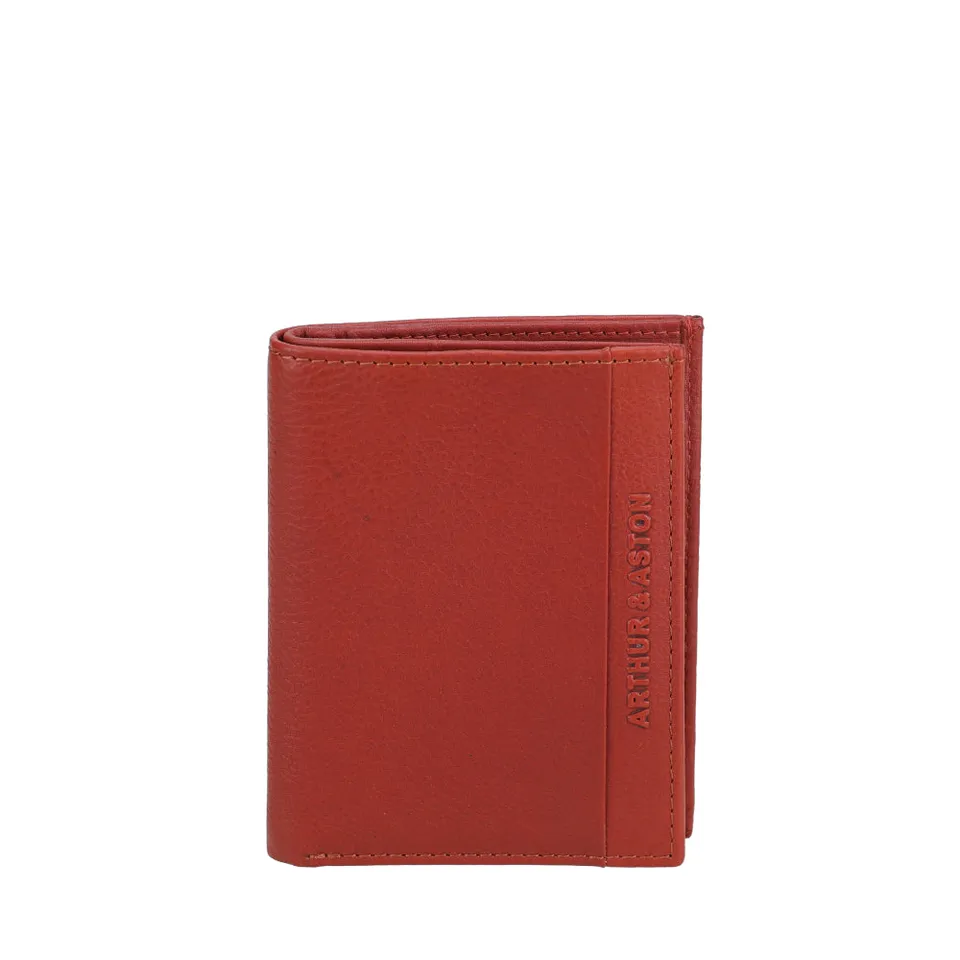 arthur-et-aston-terry-portefeuille-cuir-cognac-compact-rfid image 1