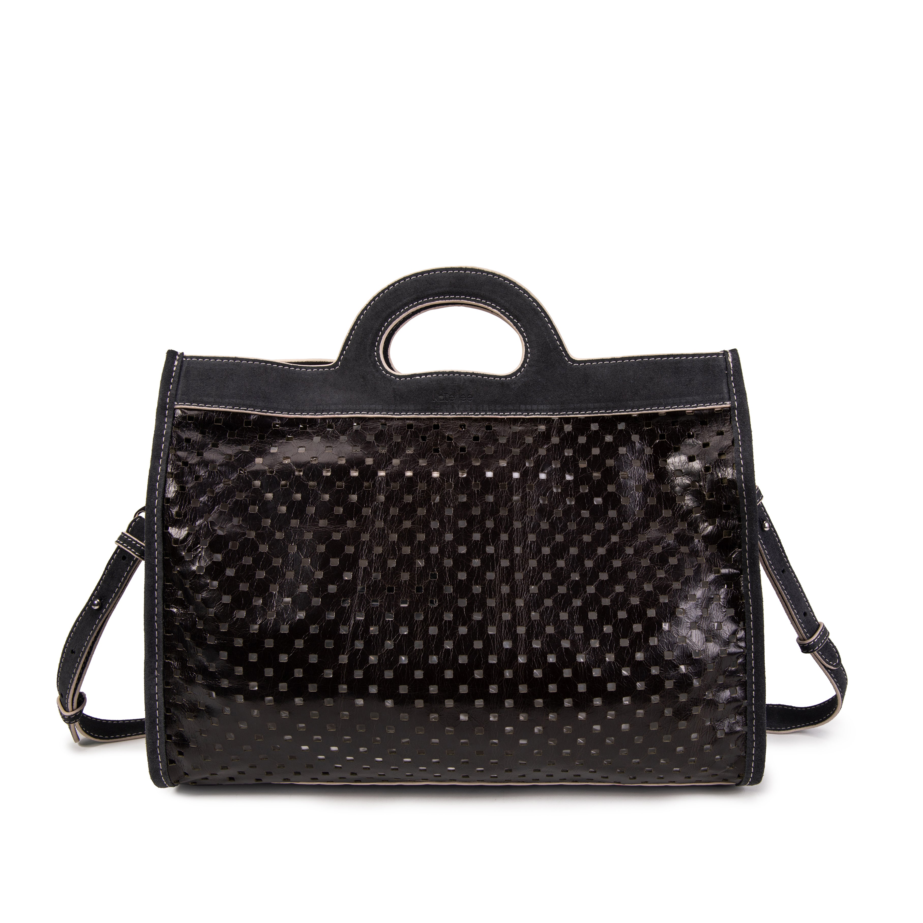 kate-lee-gae-sac-cabas-militaire-vachette-perfor-e image 1