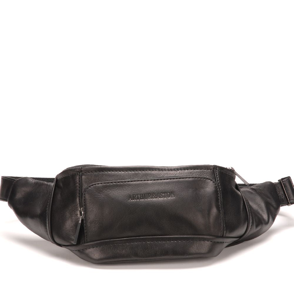 arthur-et-aston-pablo-banane-cuir-noir-plong-homme image 1