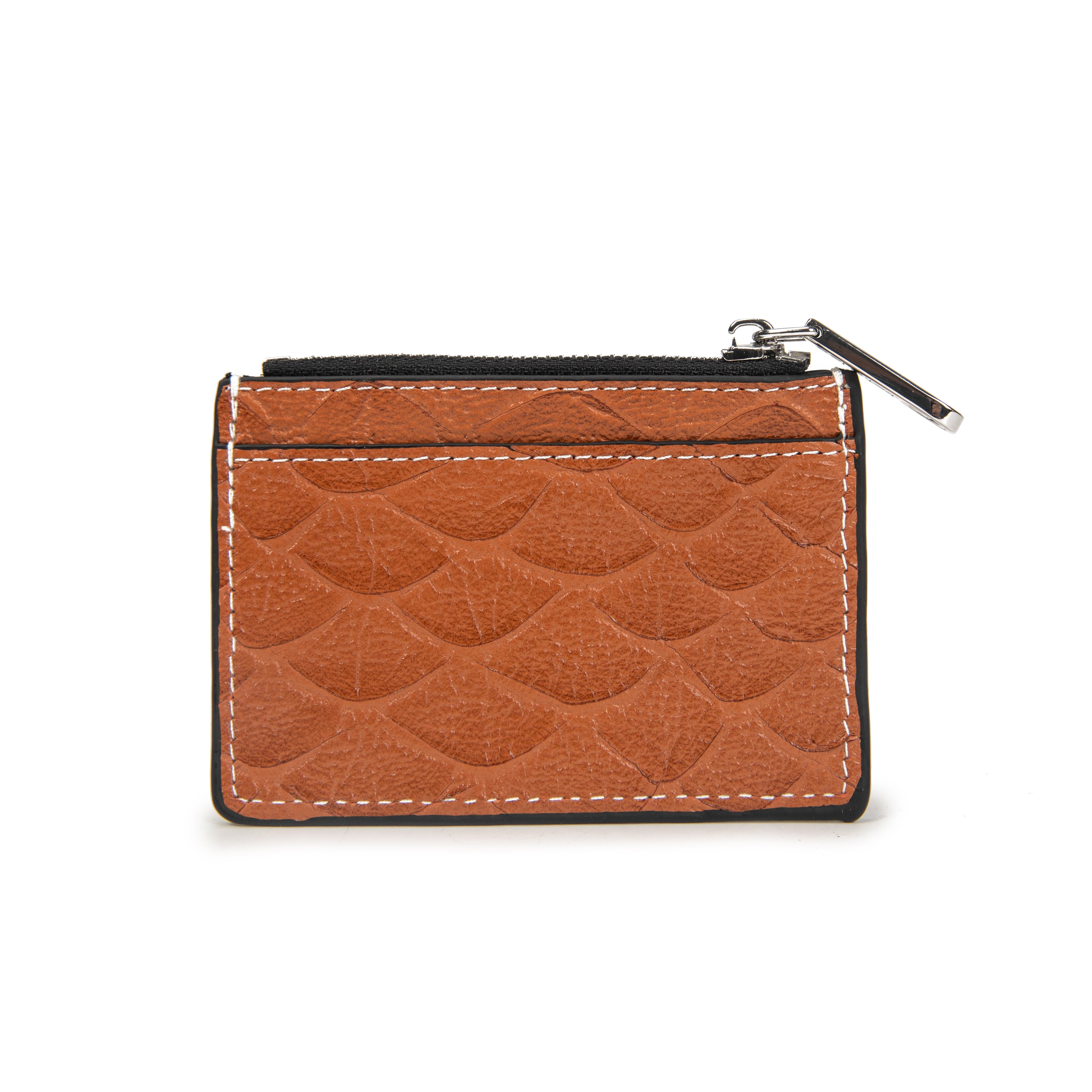 kate-lee-anyssa-cro-porte-monnaie-cuir-camel-croco image 2