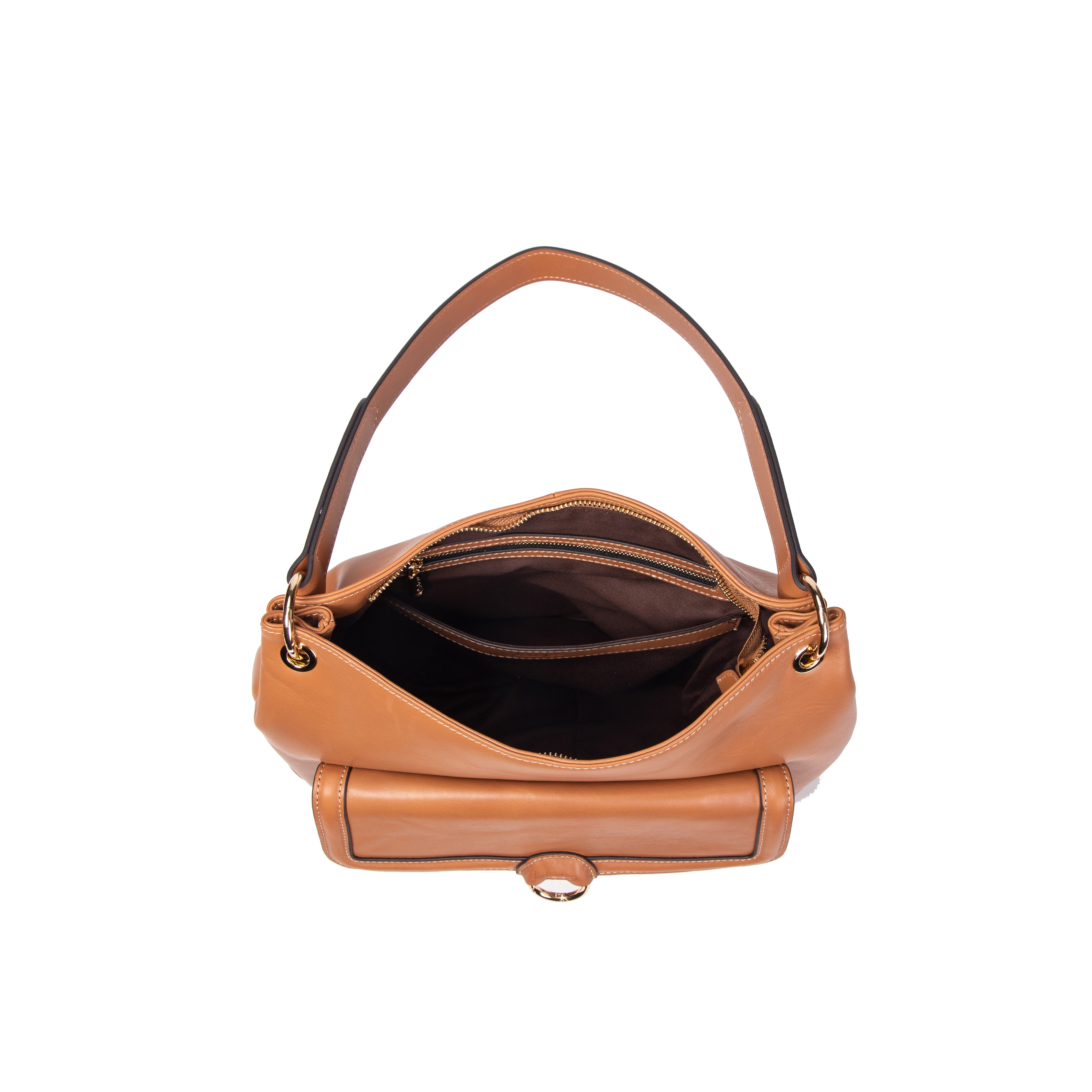 kate-lee-ully-sac-hobo-cuir-camel-bandouli-re image 3