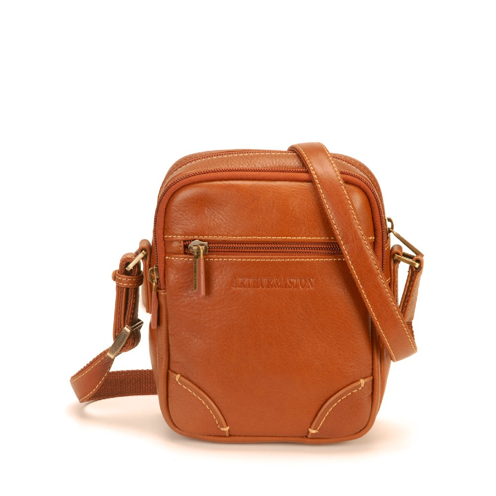 arthur-et-aston-paul-sac-travers-cuir-ch-taigne-grain-petit image 1