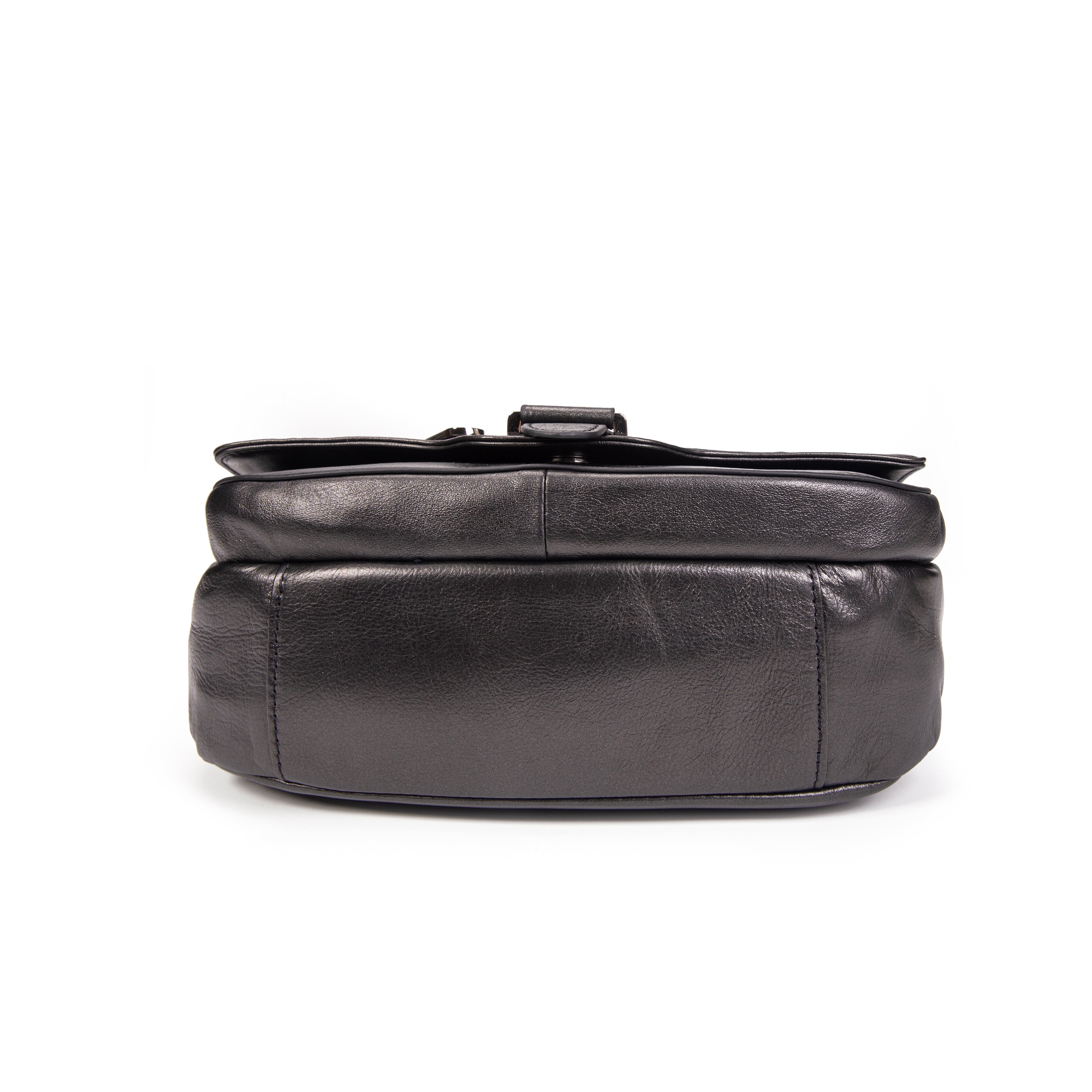 kate-lee-enara-sac-bandouli-re-cuir-vachette-nacr-e-noir image 5
