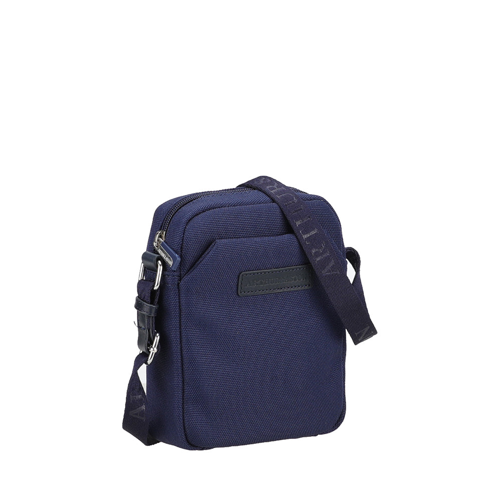 arthur-et-aston-jim-sac-bandouli-re-homme-bleu-synth-tique image 4