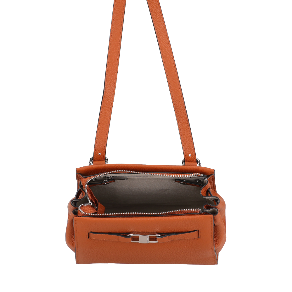 arthur-et-aston-daphn-m-sac-dos-cuir-cognac image 4