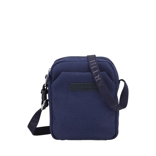 arthur-et-aston-jim-sac-bandouli-re-homme-bleu-synth-tique image 1