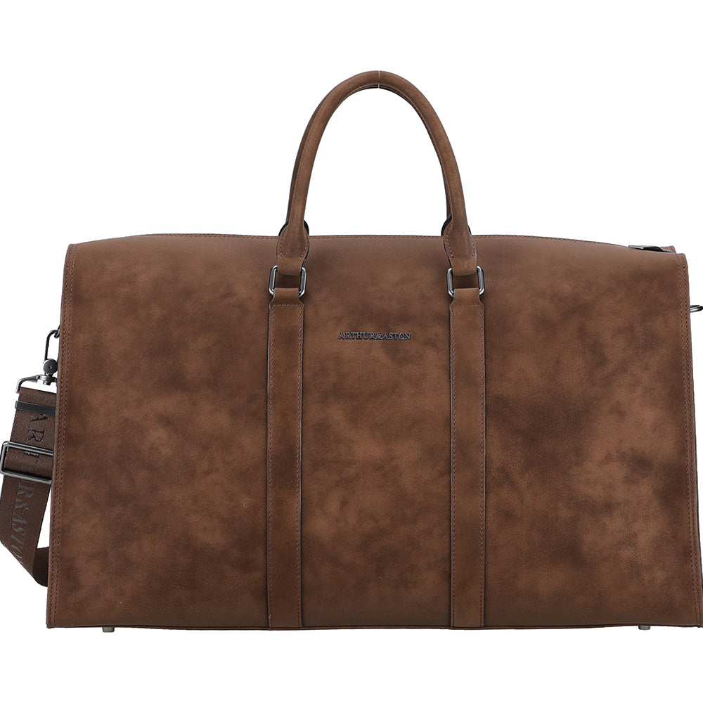 arthur-et-aston-misha-sac-de-voyage-cuir-ch-taigne-50-cm image 2
