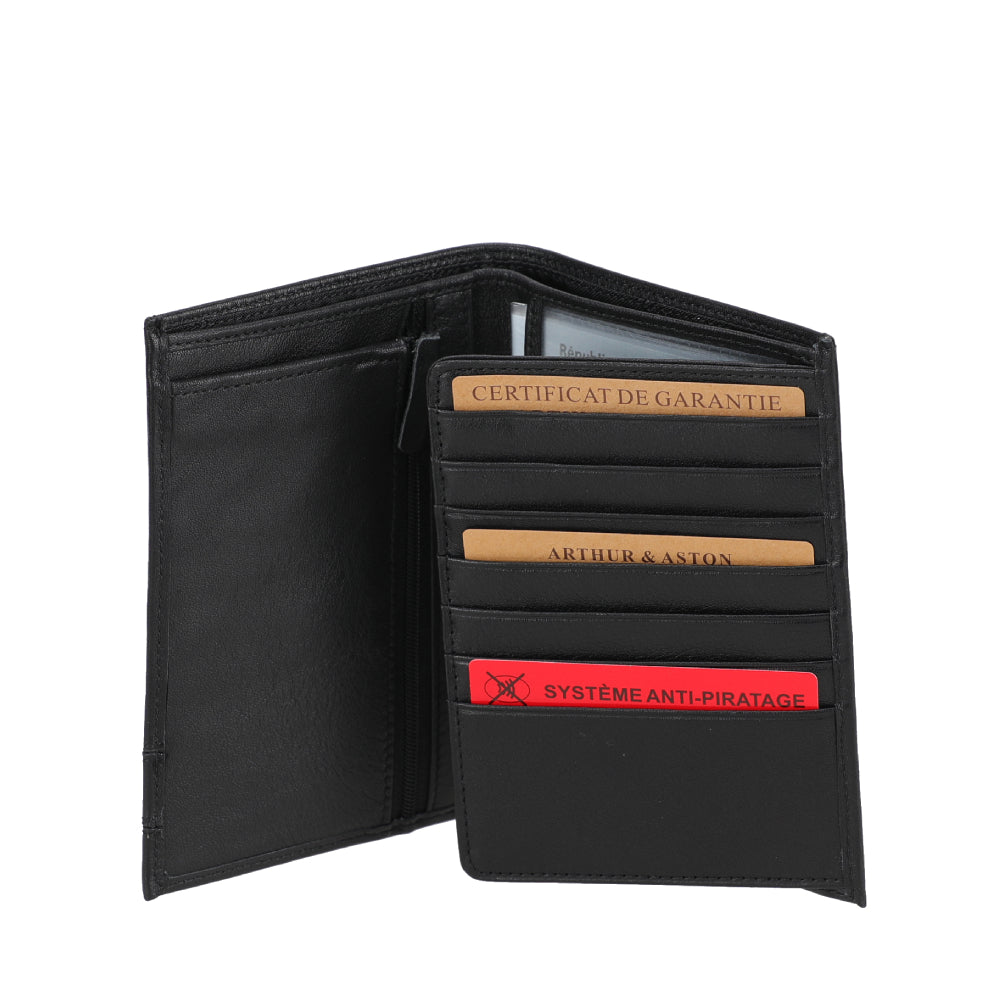arthur-et-aston-l-on-portefeuille-cuir-homme-noir-grand image 2