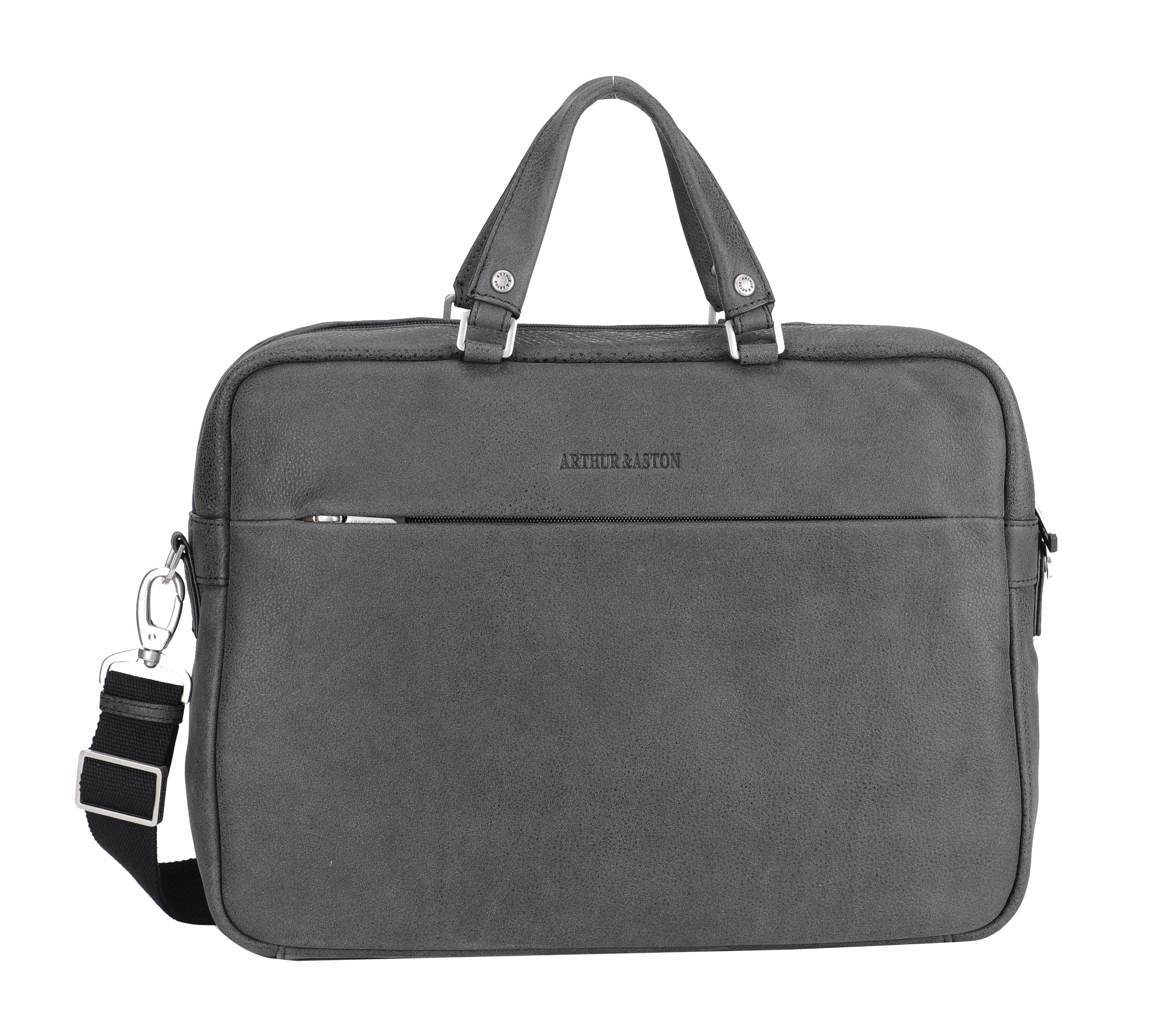 arthur-et-aston-cristiano-porte-documents-cuir-destroy-noir image 6
